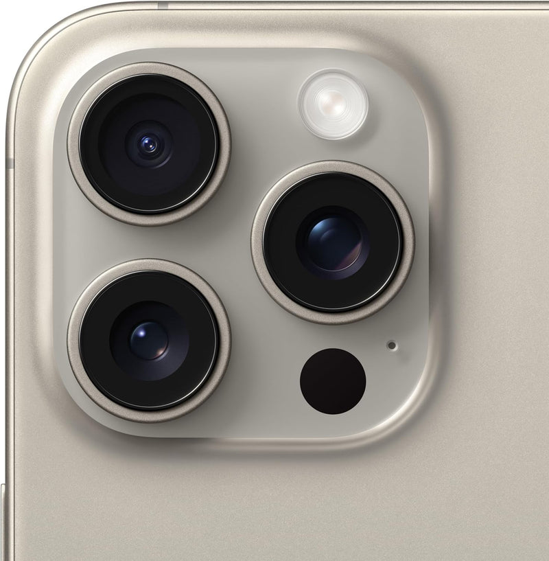 iPhone 15 Pro Max (256GB) Natural Titanium, Tela de 6,7", 5G e Câmera de 48MP