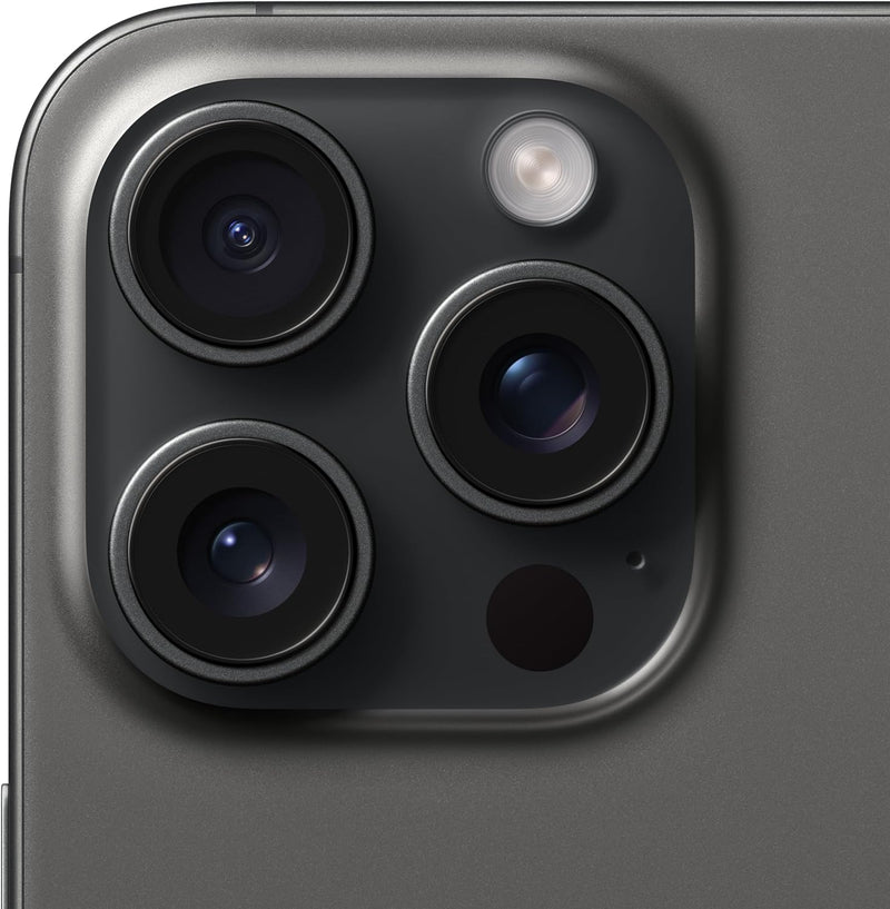 iPhone 15 Pro (256GB) Black Titanium, Tela de 6,1", 5G e Câmera de 48MP