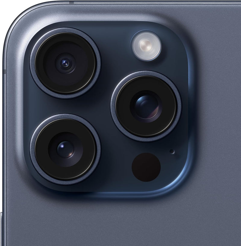 iPhone 15 Pro Max (256GB) Titânio Azul, Tela de 6,7", 5G e Câmera de 48MP